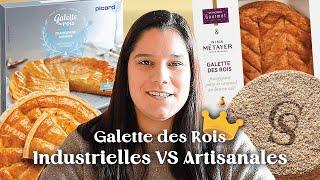 Je teste les GALETTES DES ROIS industrielles et artisanales 2024 