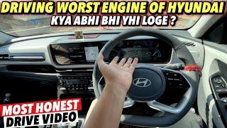 8 ki Mileage with No Power - 2024 Hyundai Creta Facelift Petrol Real Drive Review