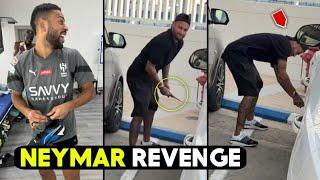 Neymar Gets Revenge on Renan Lodi by Puncturing His Car Tires After Prank  Football News