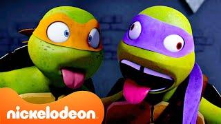 TMNT Wojownicze Żółwie Ninja  20 minut najlepszych chwil Mikeya i Donniego  Nickelodeon Polska