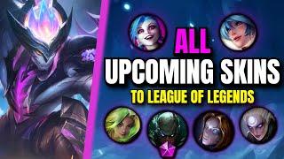 18 NEW UPCOMING SKINS To League of Legends & Next Mythic Shop Rotations
