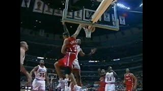 Brent Barry POSTERIZES Dennis Rodman After Rodman FOREARM PUNCHED Him The Game Before