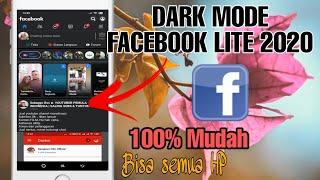 CARA MENGUBAH TAMPILAN FACEBOOK LITE MENJADI DARK MODE  TUTORIAL ANDROID