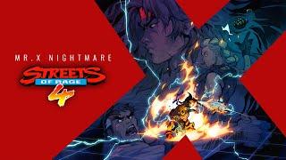 Streets of Rage 4 Mr. X Nightmare - Official Launch Trailer