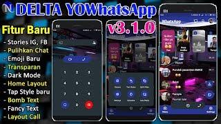 DELTA YOWhatsApp v3.9.2  DELTA YOWA  dengan Tampilan Keren 2022