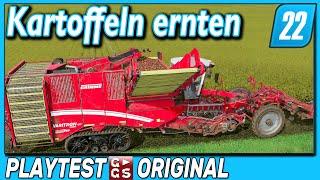 Kartoffeln ernten  LS22 PlayTest s1e197