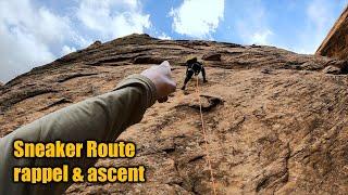 Jacob Hamblin Arch climb out  Coyote Gulch Sneaker Route