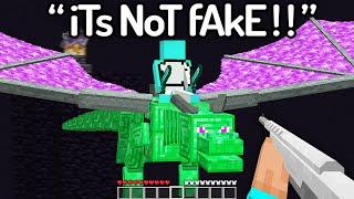 The FUNNIEST FAKE Minecraft Speedruns EVER...