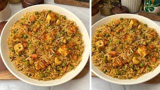 Shahi Paneer Pulao Step By Step  पुलाव बनाने का आसान तरीक़ा  Paneer Pulao  Foodies Food Court