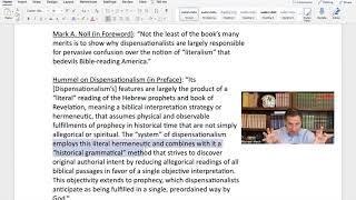 Is Dispensationalism Wrong for Emphasizing Literal Hermeneutics?