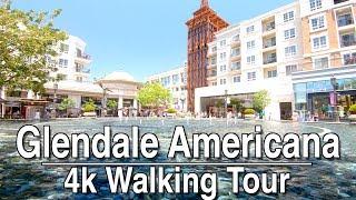 Walking Around Glendale Americana  4K Dji Osmo  Ambient Music