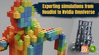 Exporting Simulations from Houdini to Nvidia Omniverse USD Composer