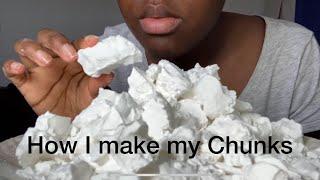 How I make CRUNCHY Starch CHUNKS