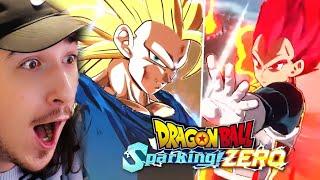 NEW SPARKING ZERO GAMEPLAY REACTION Dragon Ball Sparking Zero