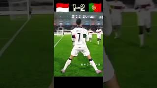 Indonesia VS Portugal Imajinary Match #shorts#football#youtube