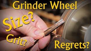 Grinder Wheel - Size Grit Function - Which to Pick? - Heat is Evil