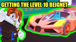 UNLOCKING the LEVEL 10 BEIGNET  Roblox Jailbreak