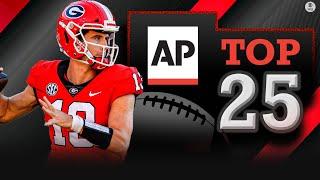 College Football AP Poll TOP 25 Georgia RECLAIMS No. 1 Alabama to No. 3 + MORE  CBS Sports HQ