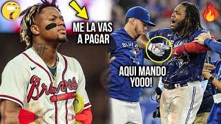 Así fue como Vladimir Guerrero Jr. HUMILLÓ a los Bravos y Ronald Acuña Jr. Le RESPONDIÓ  MLB