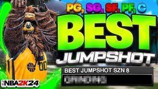 BEST JUMPSHOTS FOR EVERY BUILD ON NBA 2K24 FASTEST JUMPSHOT FOR ALL BUILDS best jumpshot 2k24