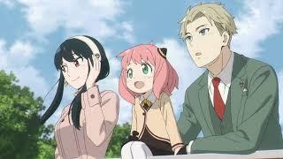 Anya Loid Yor going for a walk   Spy x Family Ep 3  スパイファミリー