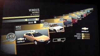 Driver San Francisco PC - All cars vehicles все машины