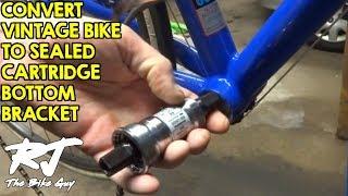 How To Upgrade Vintage Bike With Sealed Cartridge Bottom Bracket