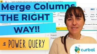 Advanced Concatenate Merge columns with Power Query