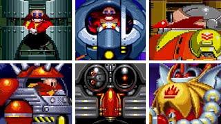 Sonic 1 2 3&K CD & Mania All Final Bosses As Sonic