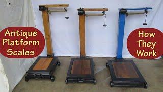 Antique Platform Scales