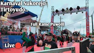 Live  Karnaval SUKOREJO TIRTOYUDO MALANG HARI INI FULL HOREG...