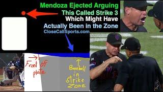 E114 - Carlos Mendoza Ejected for 1st Time as Mets Manager By Jeremie Rehak Over Deceptive Strike 3