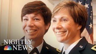 Sisters Make History As U.S. Army Generals  NBC Nightly News