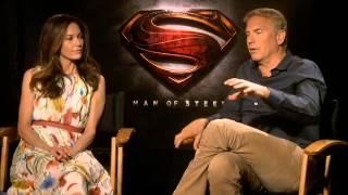 Man of Steel - Exclusive International Online Open End Interviews K.Costner & D.Lane