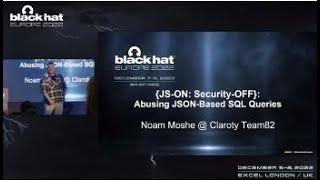 {JS-ON Security-OFF} Abusing JSON-Based SQL Queries