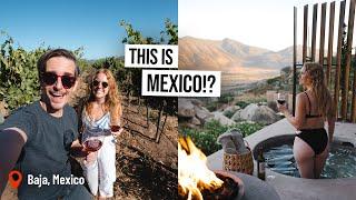 We Found Mexico’s HIDDEN Wine Country  Luxury Villa TOUR + Exploring Valle De Guadalupe Baja
