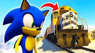 Can Sonic Stop Train In GTA 5?