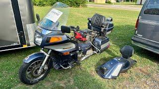 I Won a 2000 Kawasaki ZG1200 for $600 From IAA Can we Fix it?