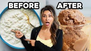 3 INGREDIENT ICE CREAM  LOW CARB I SUPER CREAMY I NO ICE CREAM MAKER