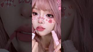 Cartoon bear art douyin makeup #makeup #makeuplook #makeuptutorial #douyin #kawaii #cosplay