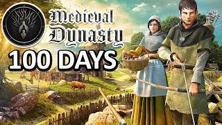 I Spent 100 Days in Medieval Dynasty and Heres What Happened