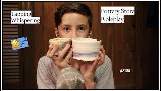 ASMR• Pottery Roleplay • Taps • Whispering