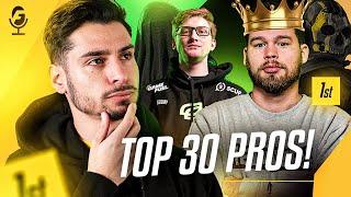 TOP 30 COD PROS RANKED  THE FLANK