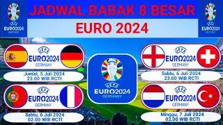 JADWAL 8 BESAR PIALA EROPA 2024