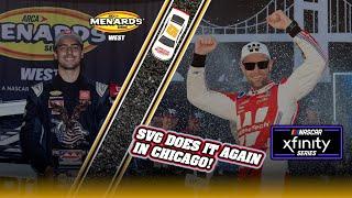 What a Day for Nascar in Chicago┃Xfinity & Arca West