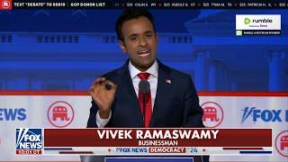 Vivek Ramaswamys Closing Statement First Republican Debate