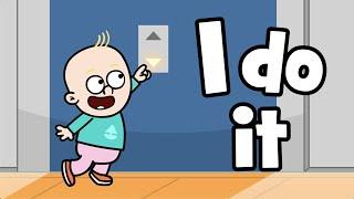 Childrens encouragement song - I do it - motivational baby song  Hooray kids songs & nursery rhyme