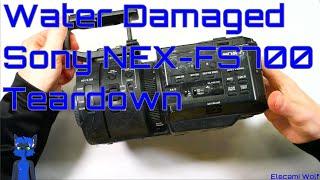 EW0106 - Water Damaged Sony NEX-FS700 Teardown