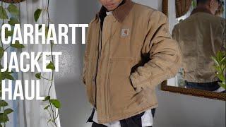 DO NOT BUY A CARHARTT JACKET UNTIL YOU WATCH THIS  CARHARTT JACKET HAUL