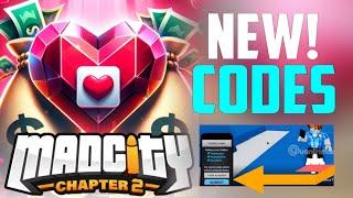 *NEW* ALL WORKING CODES FOR MAD CITY IN 2024 ROBLOX MAD CITY CODES